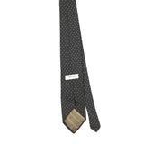 Back Back of Vintage Calvin Klein Polka Dot Patterned Tie