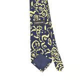 Back Back Detail of Vintage 1990's Abstract Patterned Tie