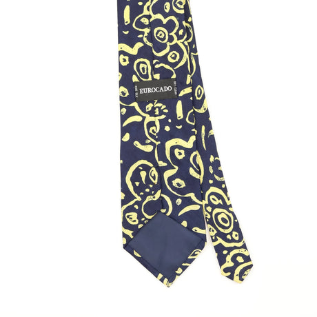 Back Back Detail of Vintage 1990's Abstract Patterned Tie