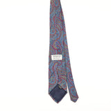 Back of Vintage 1990's Paisley Patterned Tie