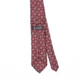 Back Back Detail of Vintage Jos. A. Bank Geometric Patterned Tie