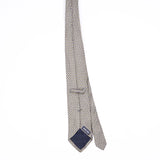 Back Back of Vintage 1990's Lands' End Geometric Patterned Tie