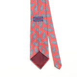 Back Detail of Vintage 1990's Geometric Patterned Tie