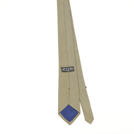 Back of Vintage 1990's Thomas Pink Geometric Patterned Tie