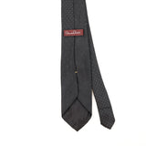 Back Back Detail of Vintage 1990's Oscar De La Renta Polka Dot Patterned Tie