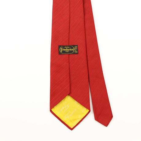 Back Detail of Vintage 1970's Union Made Striped Patterned Tie