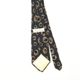 Back Back Detail of Vintage 1990's Pierre Cardin Geometric Patterned Tie