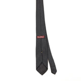Back Back of Vintage 1990's Oscar De La Renta Polka Dot Patterned Tie