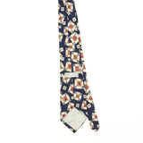 Back of Vintage 1990's Squares Geometric Patterned Tie