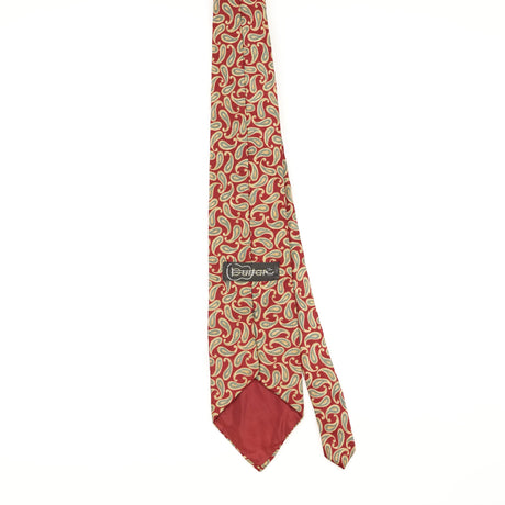 Back of Vintage 1990's Paisley Patterned Tie