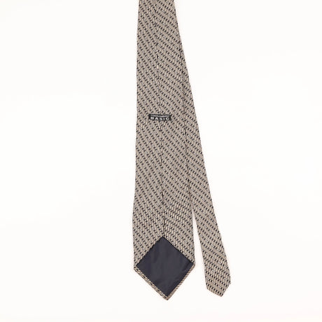 Back of Vintage 1990's Dolce & Gabbana Geometric Patterned Tie