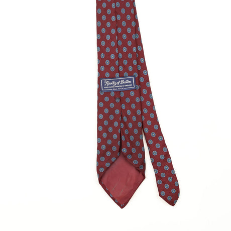 Back Back Detail of Vintage 1990's U.S. Polo Assn. Geometric Patterned Tie