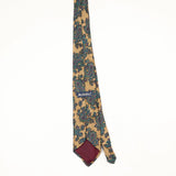 Back Back of Vintage Manhattan Paisley Patterned Tie