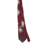 Back Back of Vintage 1990's Croft & Barrow Abstract Patterned Tie