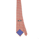 Back Back of Vintage 1990's Liberty of London Geometric Patterned Tie