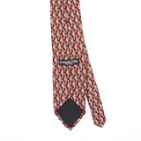 Back Back Detail of Vintage 1990's Kenneth Cole Geometric Patterned Tie