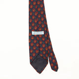 Back Back Detail of Vintage 1990's Abercrombie & Fitch Geometric Patterned Tie