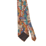 Back Detail of Vintage 1990's Floral Patterned Tie