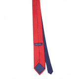Back Back of Vintage Tommy Hilfiger Polka Dot Patterned Tie