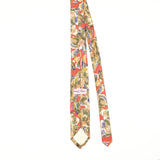 Back of Vintage 1980's Floral Patterned Tie