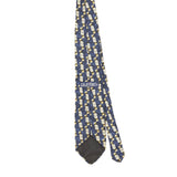 Back Back of Vintage 1990's Puritan Geometric Patterned Tie