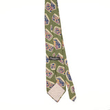 Back of Vintage 1990's Christian Dior Geometric Patterned Tie