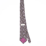 Back Back of Vintage 1990's Paisley Patterned Tie