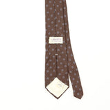 Back Back Detail of Vintage 1990's Liberty of London Polka Dot Patterned Tie