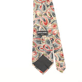 Back Detail of Vintage 1980's Pierre Cardin Abstract Patterned Tie