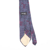 Back Back Detail of Vintage 1990's Floral Patterned Tie