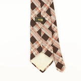 Back Detail of Vintage 1980's Geometric Patterned Tie