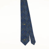 Back of Vintage 1990's Brioni Geometric Patterned Tie