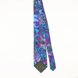 Back of Vintage 1980's Abstract Patterned Tie