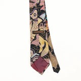 Back Back Detail of Vintage 1990's Abstract Patterned Tie