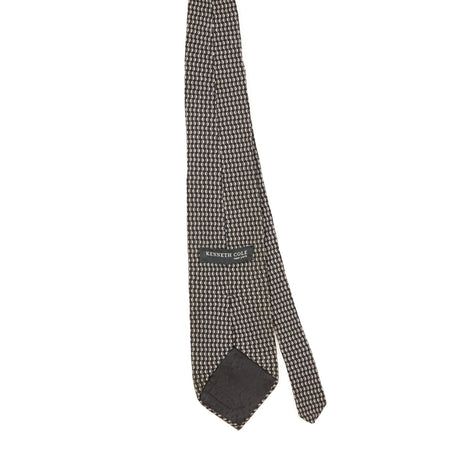 Back of Vintage 1990's Kenneth Cole Geometric Patterned Tie