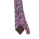 Back Back Detail of Vintage 1990's Don Loper Geometric Patterned Tie