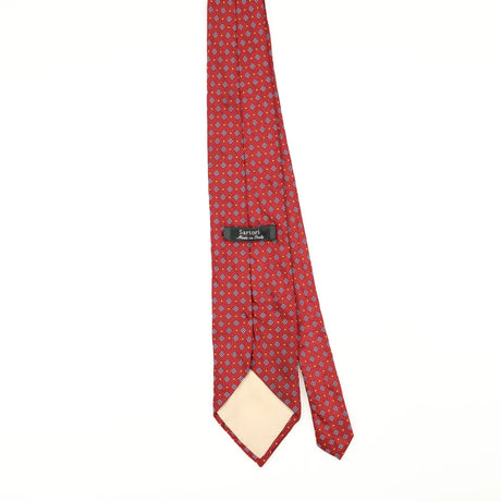 Back of Vintage 1990's Geometric Patterned Tie