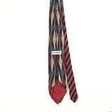 Back of Vintage 1990's Geometric Patterned Tie