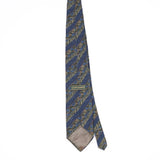 Back Back of Vintage 1990's Croft & Barrow Striped Patterned Tie