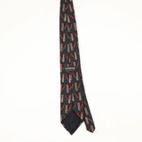 Back Back of Vintage 1990's Geometric Patterned Tie