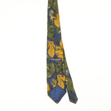 Back Back of Vintage 1990's Guess Floral Patterned Tie