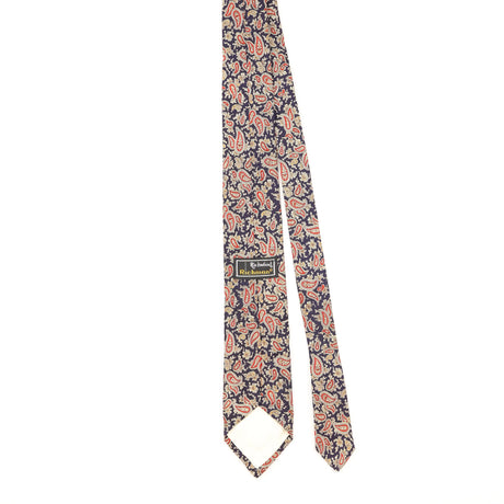 Back of Vintage 1990's Paisley Patterned Tie