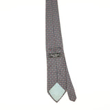 Back of Vintage 1990's Tie Rack Carlo Colombo Geometric Patterned Tie