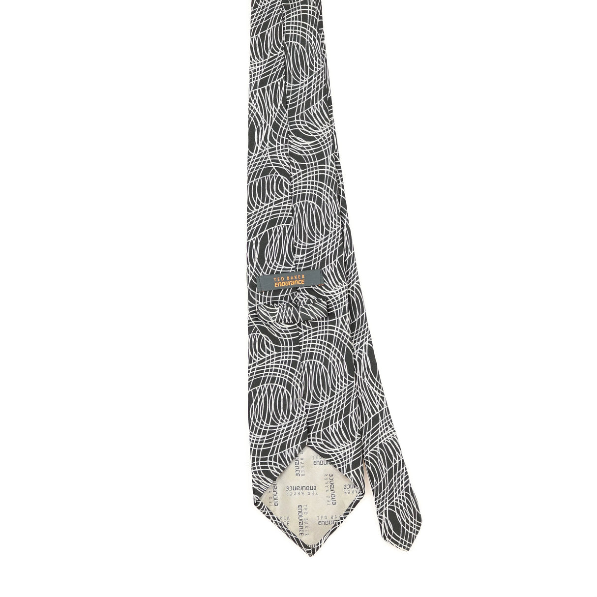 Back of Vintage 1990's Ted Baker Abstract Patterned Tie