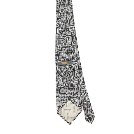 Back of Vintage 1990's Ted Baker Abstract Patterned Tie