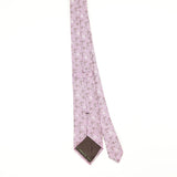 Back Back of Vintage 1990's Ermenegildo Zegna Floral Patterned Tie