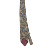 Back Back of Vintage 1990's Croft & Barrow Abstract Patterned Tie