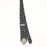 Back Back of Vintage 1990's Giorgio Armani Abstract Patterned Tie
