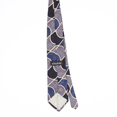 Back Back of Vintage 1990's Abstract Patterned Tie