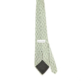 Back Back of Vintage 1990's Pierre Cardin Check Patterned Tie